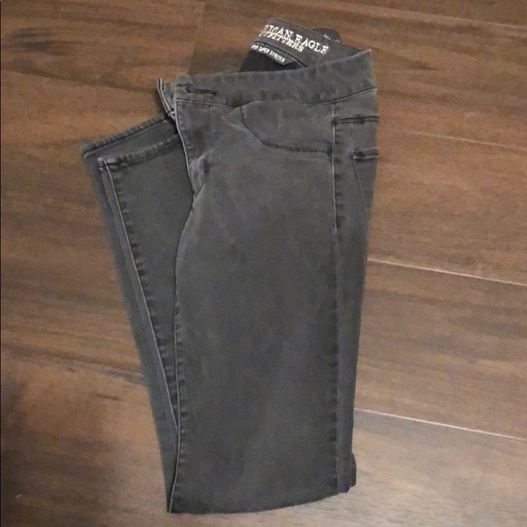 Black American Eagle Jeggings - Picture 1 of 1